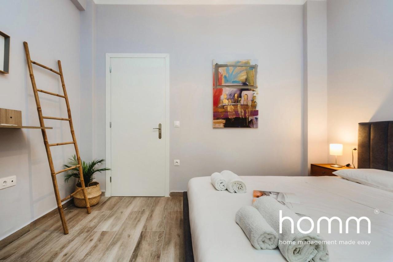 Remarkable Homm Flat In Hype Pagkrati 4Ppl Athen Exterior foto